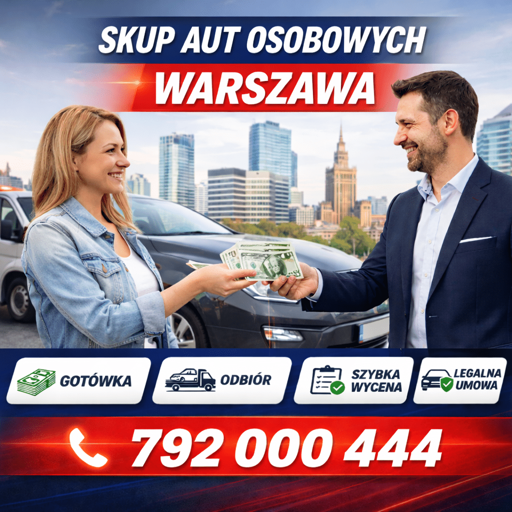 Autoskup Warszawa Skup aut Warszawa