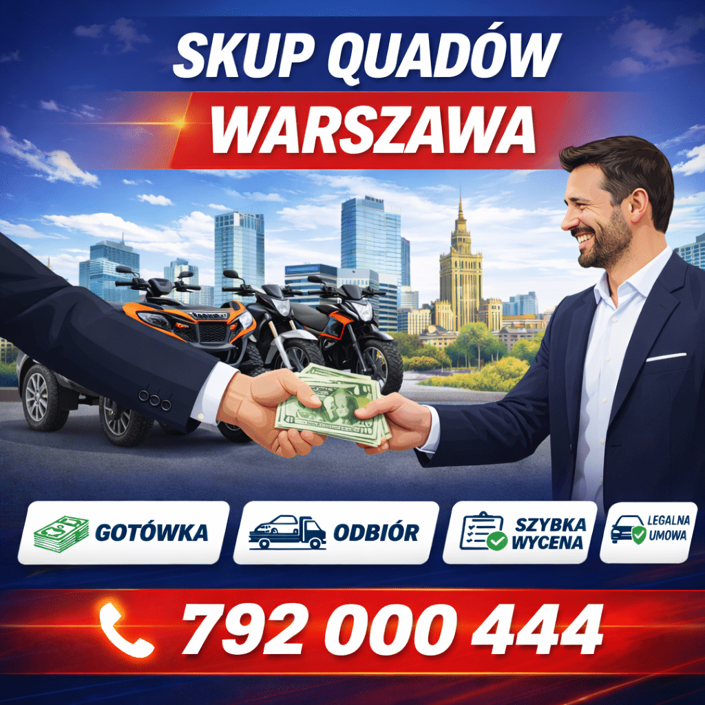 Autoskup Warszawa Skup quadów Warszawa