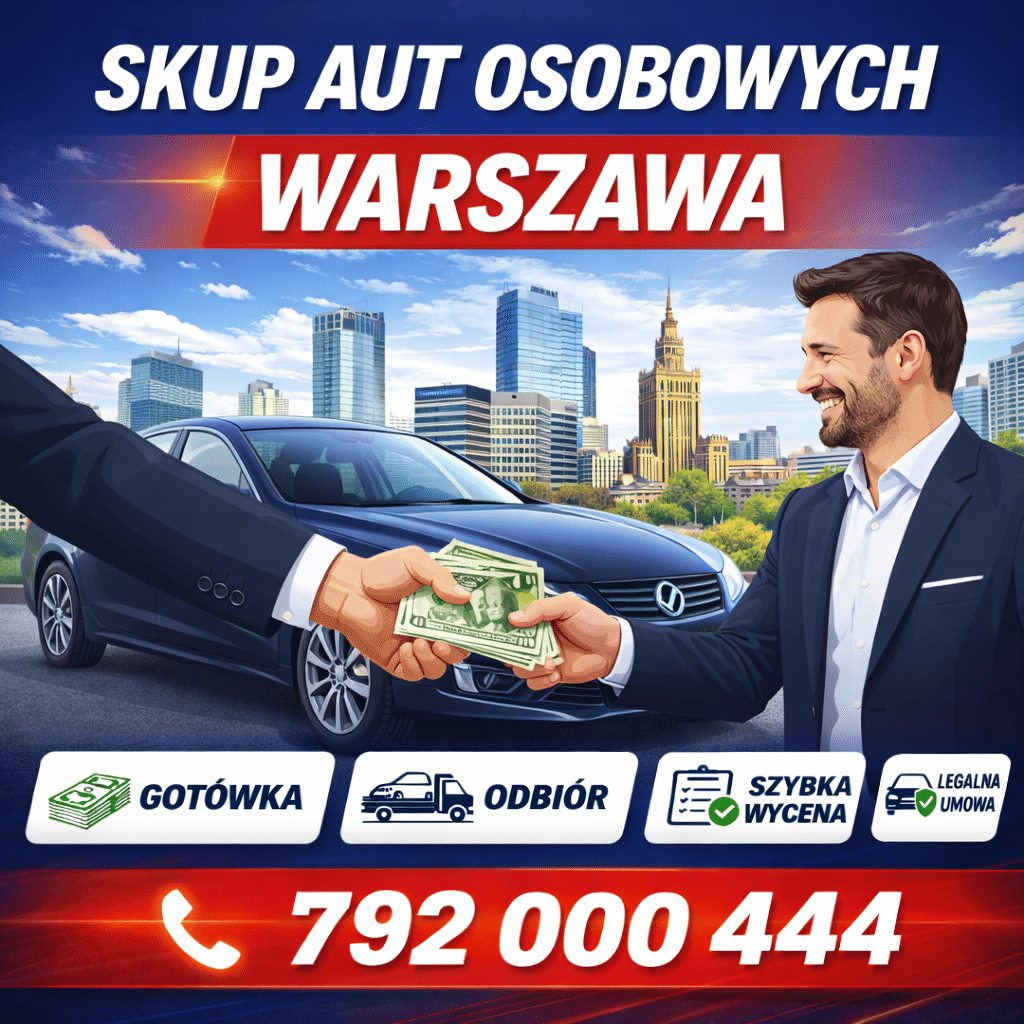 Autoskup Warszawa Skup samochodów Warszawa