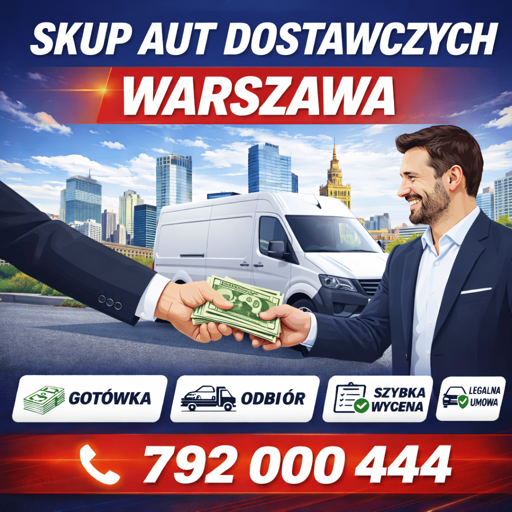 Autoskup Warszawa Skup samochodów dostawczych Warszawa