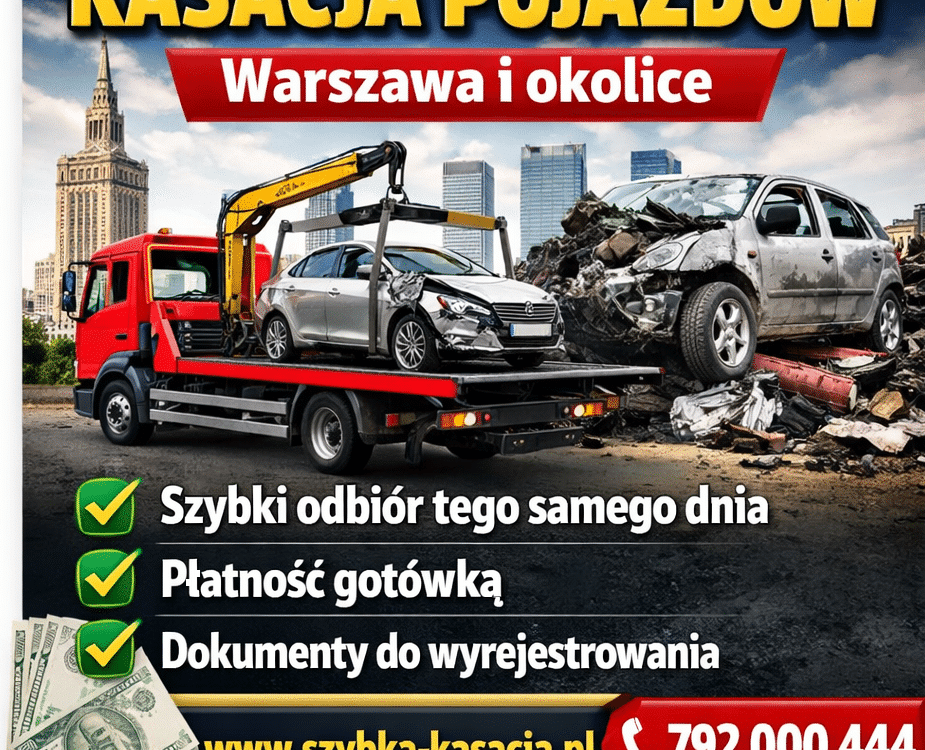 Skup aut i kasacja - złomowanie