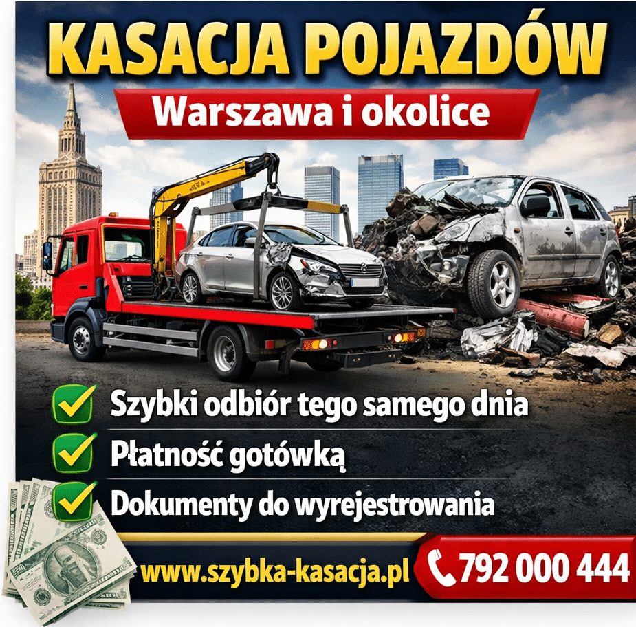 Skup aut i kasacja - złomowanie