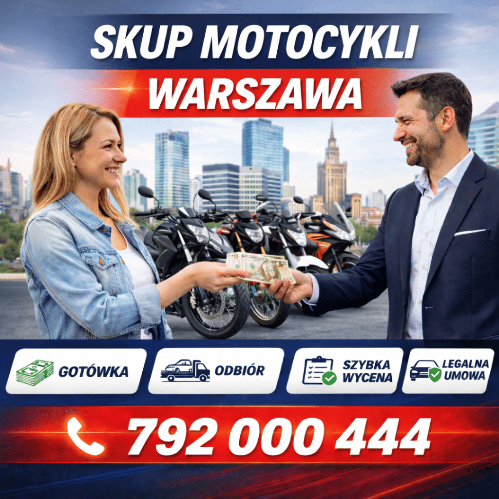 Skup skuterów i quadów Warszawa