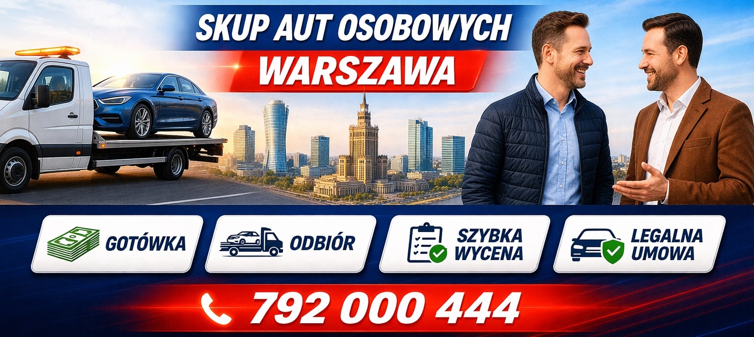 skup aut osobowych warszawa