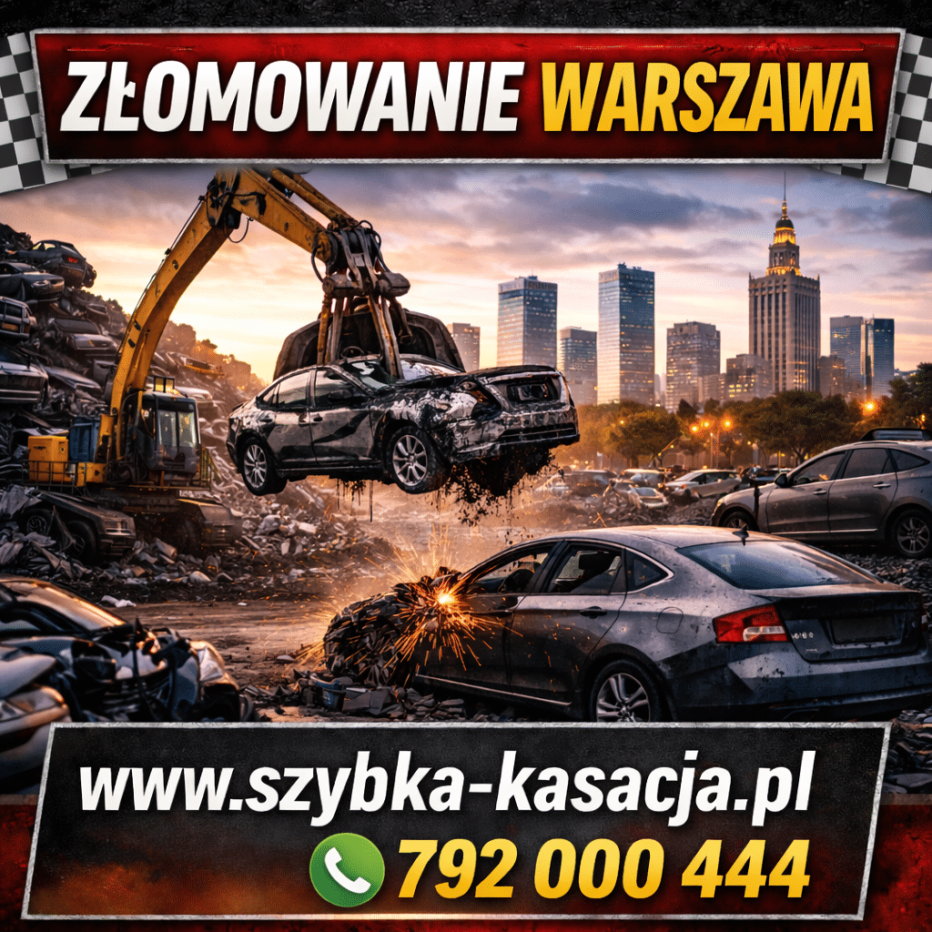 złomowanie aut Warszawa